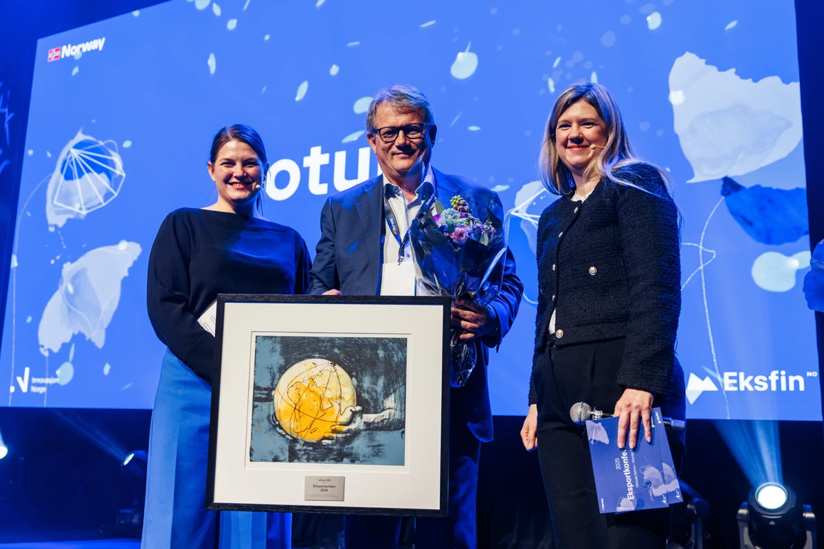 Jotun is the winner of the Norwegian Export Award 2025