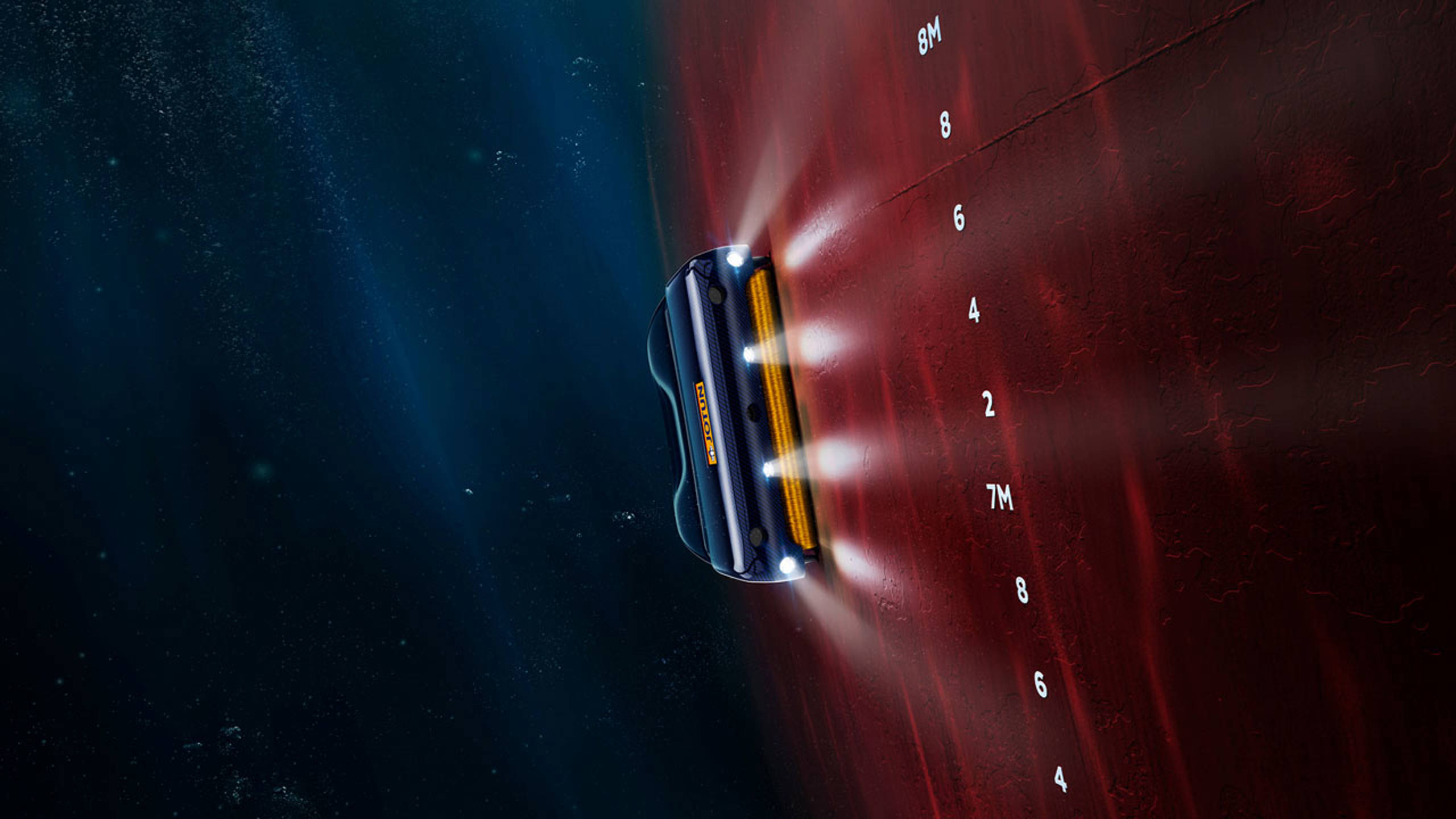 The Jotun Hull Skater is an underwater robot that is installed onboard a ship. It can be operated remotely by a Jotun Skate Operator, assisted by an onboard Skate Operator Assistant. The Jotun Hull Skater can move over the ship's entire hull, inspecting the hull and if needed removing the first build up of fouling before it becomes a problem.